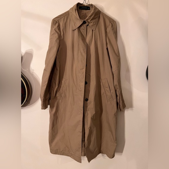 Zara Trench Coat with ‘AWESOME’ sign - Picture 5 of 7